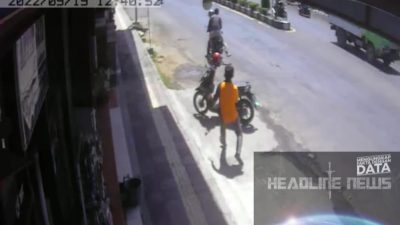 Dua Pelaku Curanmor Remuk Dihajar massa di Asembagus Situbondo