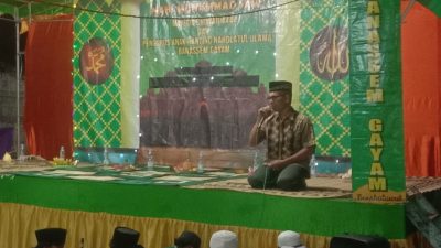 Anak Ranting NU Dusun Banassem Gayam Bersama Majelis Shonar 4444, Peringati Maulid Nabi Muhammad SAW