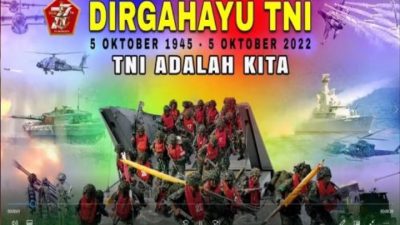 Seluruh Keluarga Besar LSM Siti Jenar dan Seluruh Crew Awak Media Yang Tergabung Dalam Siti Jenar Group Mengucapkan Selamat Dirgahayu TNI yang Ke 77.TNI adalah Kita