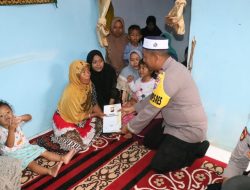 Polres Pasuruan Kota Berikan Santunan Untuk Keluarga Korban Tragedi Kanjuruhan
