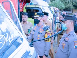 Polres Situbondo Kawal Perindustrian Logistik Pilkades