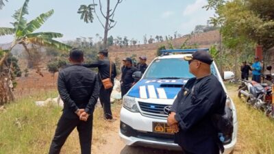 Peninjauan Rencana Pelebaran Jalan Usaha Tani  Wakil Bupati Garut
