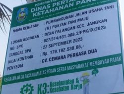 Lagi Lagi Cv.Cemara Perkasa Dua Yang Di Duga Menipu Lasi Speck Di Wilaya Palangan, Kecamatan Jangkar