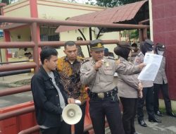 AMNASTI Menggelar Aksi Ke 2 Di Poldasu Terkait Maraknya Peredaran Dan Perdagangan Narkoba Di Labura