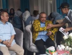 Acara Deklarasi Pesta Rakyat Untuk Tim Kemenangan Prabowo Gibran Di Rumah Relawan