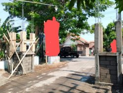 Diduga Pekerjaan Gapura Di Wilaya Dusun Setonggek Asal Asalan