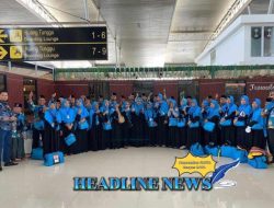 Pemberangkatan Jamaah Umroh di Besuki, Kabupaten Situbondo oleh Amanah Barokah Haramain group