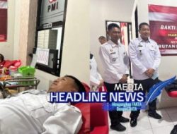 *SEMARAKAN HARI PENGAYOMAN KE-79, PEGAWAI RUTAN SITUBONDO IKUTI BAKTI SOSIAL DONOR DARAH*