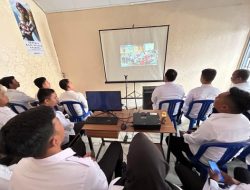 Jajaran Rutan Situbondo pagi ini mengikuti Webinar Series 2 Cerdas Bersama BPSDM Hukum dan HAM