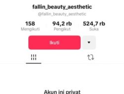 Akun Tiktok Fallin Beauty Mendadak Ditutup Usai Skandal Dugaan Produk Ilegal Mulai Terbongkar